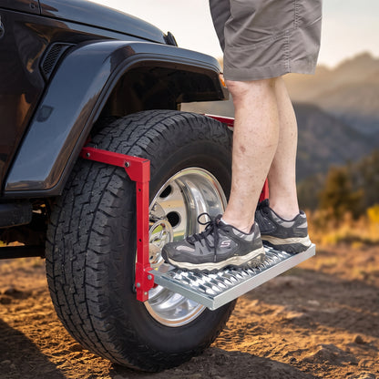 Heavy Duty Folding Tire Step