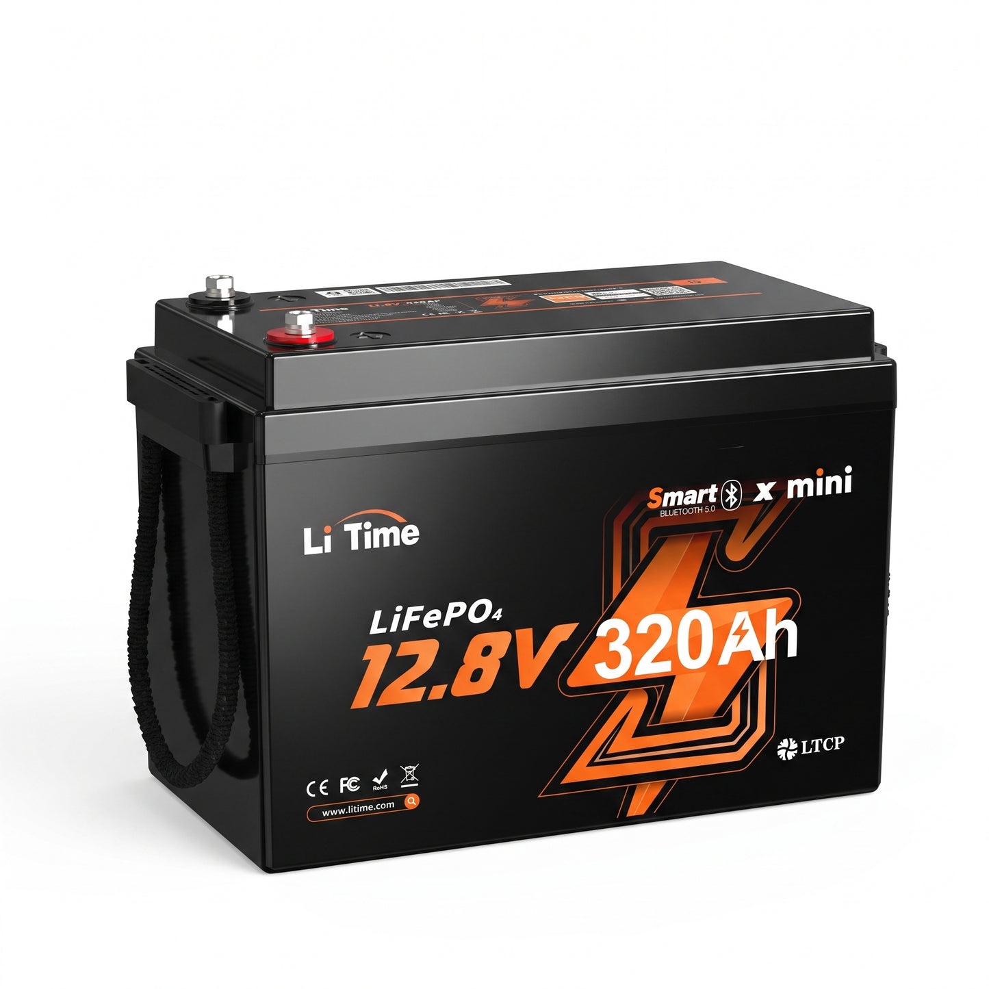 ⭐ Mini Bluetooth LiFePO4 Lithium Battery – Smart Deep Cycle Power Solution for RV, Marine, Truck & Off-Grid Solar Systems