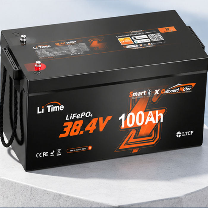 ⭐ Mini Bluetooth LiFePO4 Lithium Battery – Smart Deep Cycle Power Solution for RV, Marine, Truck & Off-Grid Solar Systems