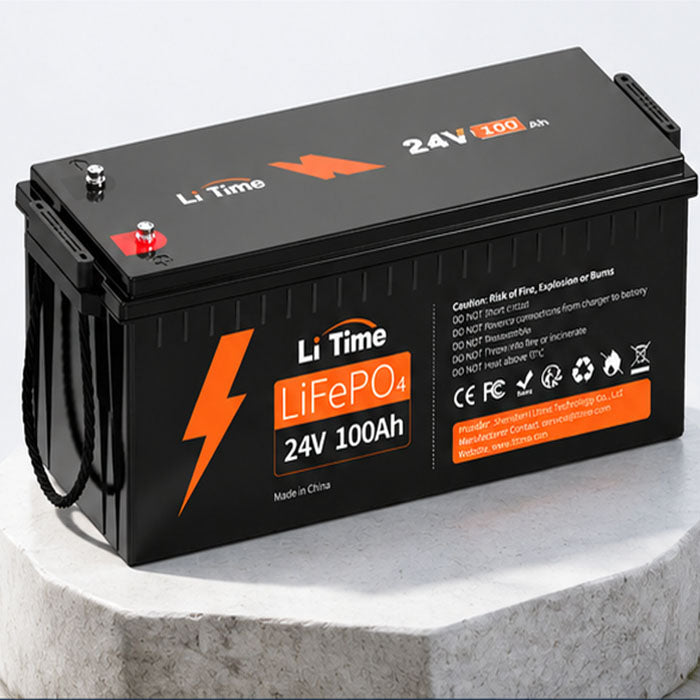 ⭐ Mini Bluetooth LiFePO4 Lithium Battery – Smart Deep Cycle Power Solution for RV, Marine, Truck & Off-Grid Solar Systems