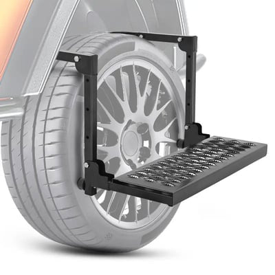 Heavy Duty Folding Tire Step